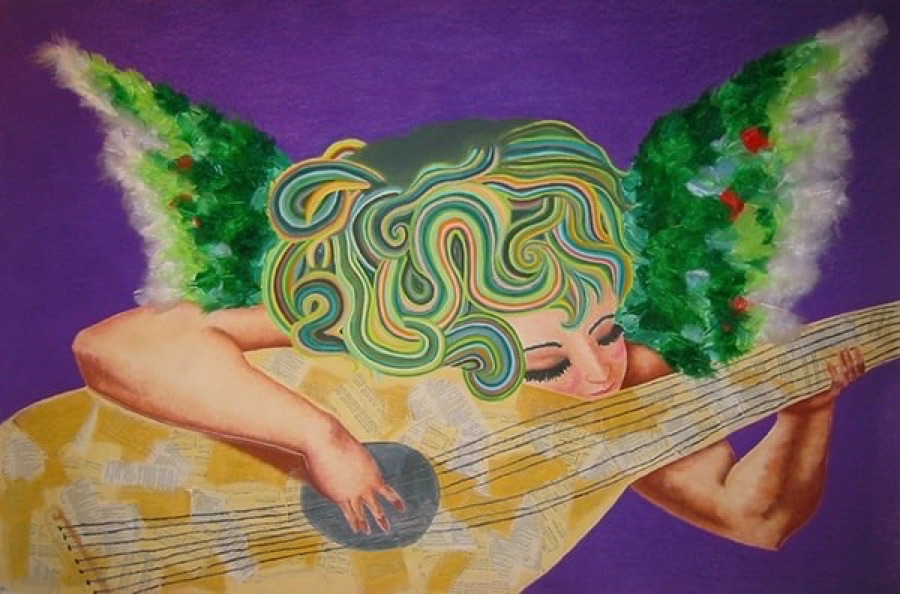 Angel Irish, artwork by Dana Loberg