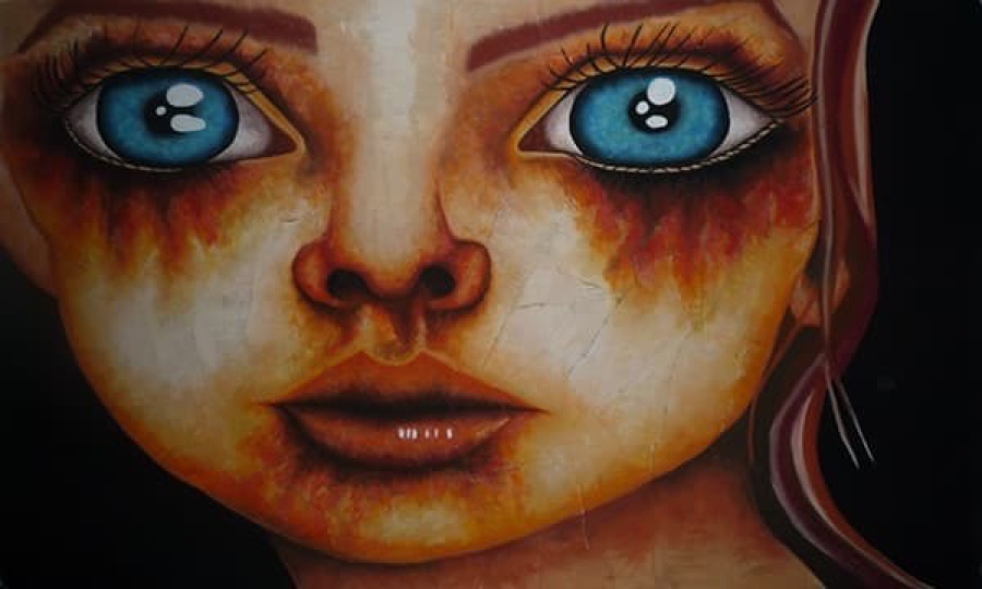 Fire and Ice, artwork by Dana Loberg